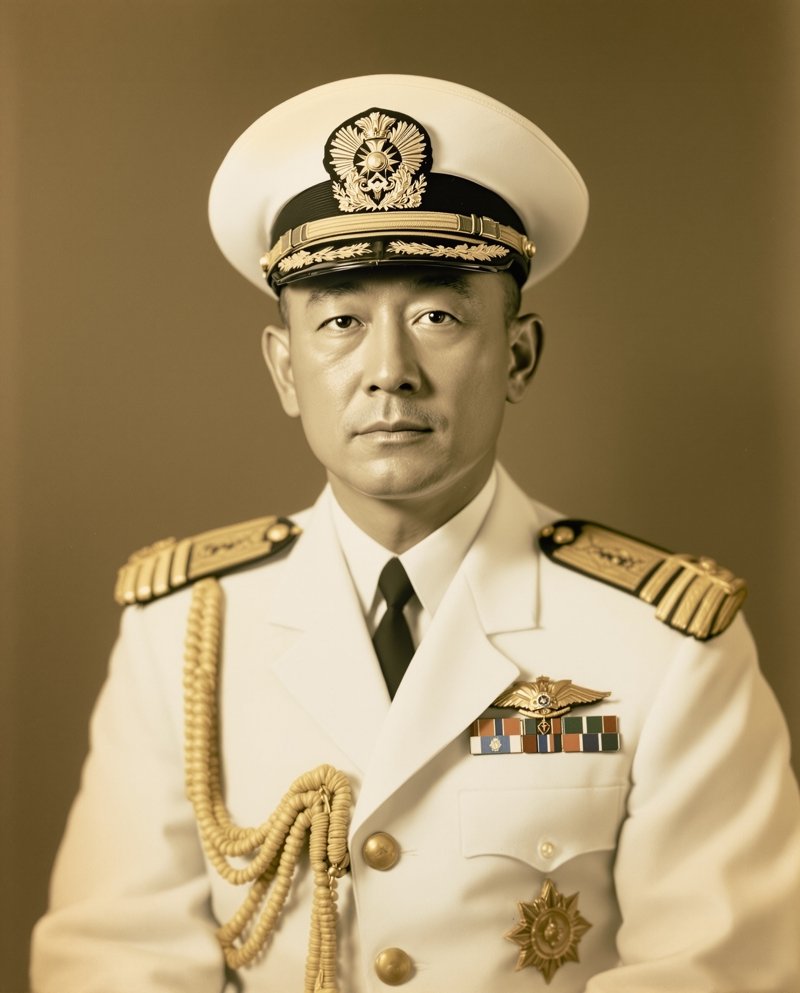 山本五十六 日本海军大将 档案照