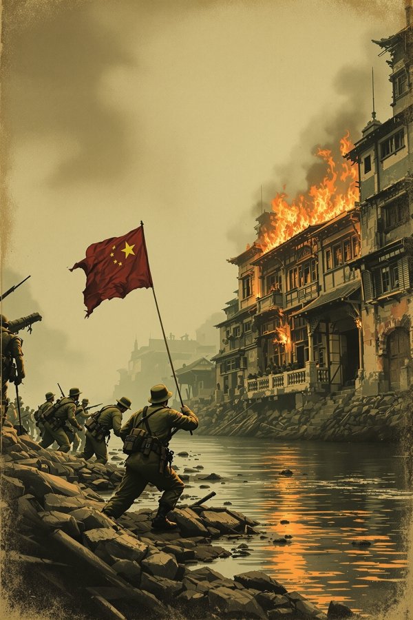 《八佰》战争电影海报